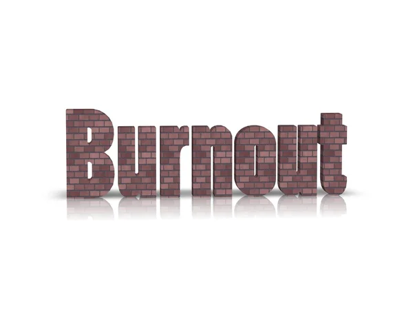 Burnout — Stockfoto