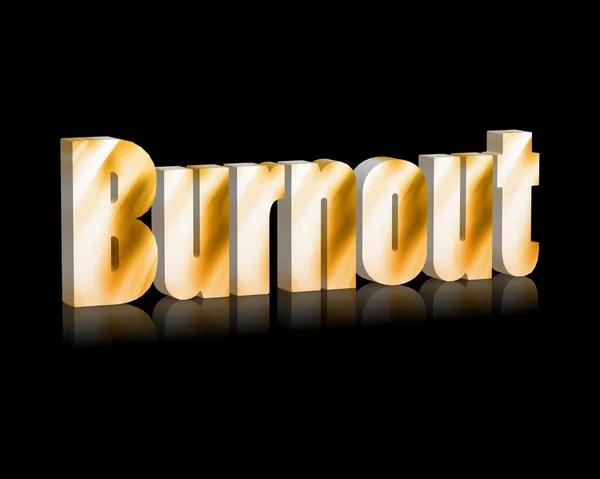 Burnout — Stockfoto