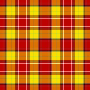 Tartan desenli arka plan. Ekose kumaş, masa örtüsü, kıyafet, gömlek, elbise, kağıt, yatak örtüsü, yorgan ve diğer tekstil ürünleri için kumaş. Vektör illüstrasyonu Eps 10