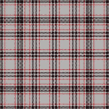 Tartan desenli arka plan. Ekose kumaş, masa örtüsü, kıyafet, gömlek, elbise, kağıt, yatak örtüsü, yorgan ve diğer tekstil ürünleri için kumaş. Vektör illüstrasyonu Eps 10