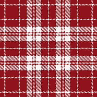 Tartan desenli arka plan. Ekose kumaş, masa örtüsü, kıyafet, gömlek, elbise, kağıt, yatak örtüsü, yorgan ve diğer tekstil ürünleri için kumaş. Vektör illüstrasyonu Eps 10