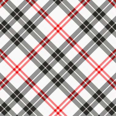 Tartan desenli arka plan. Ekose kumaş, masa örtüsü, kıyafet, gömlek, elbise, kağıt, yatak örtüsü, yorgan ve diğer tekstil ürünleri için kumaş. Vektör illüstrasyonu Eps 10