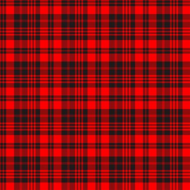 Tartan desenli arka plan. Ekose kumaş, masa örtüsü, kıyafet, gömlek, elbise, kağıt, yatak örtüsü, yorgan ve diğer tekstil ürünleri için kumaş. Vektör illüstrasyonu Eps 10