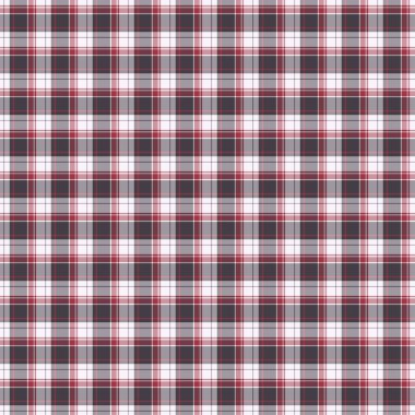 Tartan desenli arka plan. Ekose kumaş, masa örtüsü, kıyafet, gömlek, elbise, kağıt, yatak örtüsü, yorgan ve diğer tekstil ürünleri için kumaş. Vektör illüstrasyonu Eps 10