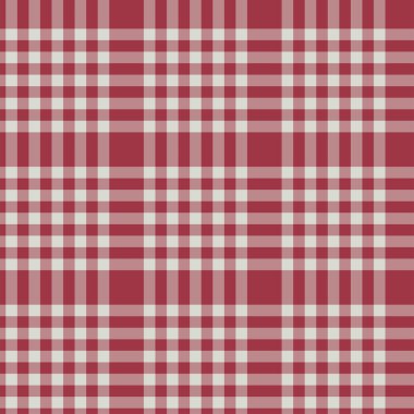 Tartan desenli arka plan. Ekose kumaş, masa örtüsü, kıyafet, gömlek, elbise, kağıt, yatak örtüsü, yorgan ve diğer tekstil ürünleri için kumaş. Vektör illüstrasyonu Eps 10