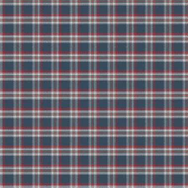 Tartan desenli arka plan. Ekose kumaş, masa örtüsü, kıyafet, gömlek, elbise, kağıt, yatak örtüsü, yorgan ve diğer tekstil ürünleri için kumaş. Vektör illüstrasyonu Eps 10