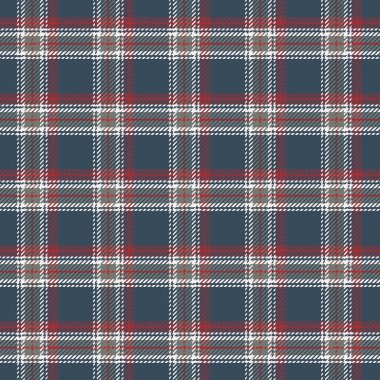 Tartan desenli arka plan. Ekose kumaş, masa örtüsü, kıyafet, gömlek, elbise, kağıt, yatak örtüsü, yorgan ve diğer tekstil ürünleri için kumaş. Vektör illüstrasyonu Eps 10