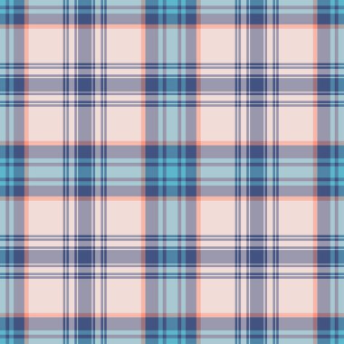 Tartan desenli arka plan. Ekose kumaş, masa örtüsü, kıyafet, gömlek, elbise, kağıt, yatak örtüsü, yorgan ve diğer tekstil ürünleri için kumaş. Vektör illüstrasyonu Eps 10