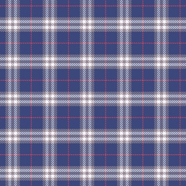 Tartan desenli arka plan. Ekose kumaş, masa örtüsü, kıyafet, gömlek, elbise, kağıt, yatak örtüsü, yorgan ve diğer tekstil ürünleri için kumaş. Vektör illüstrasyonu Eps 10
