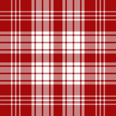 Tartan desenli arka plan. Ekose kumaş, masa örtüsü, kıyafet, gömlek, elbise, kağıt, yatak örtüsü, yorgan ve diğer tekstil ürünleri için kumaş. Vektör illüstrasyonu Eps 10