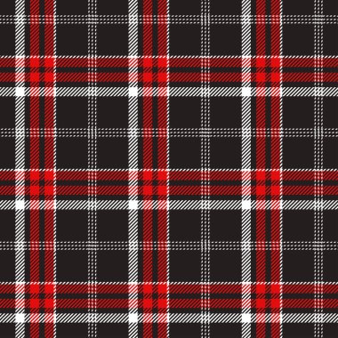 Tartan desenli arka plan. Ekose kumaş, masa örtüsü, kıyafet, gömlek, elbise, kağıt, yatak örtüsü, yorgan ve diğer tekstil ürünleri için kumaş. Vektör illüstrasyonu Eps 10
