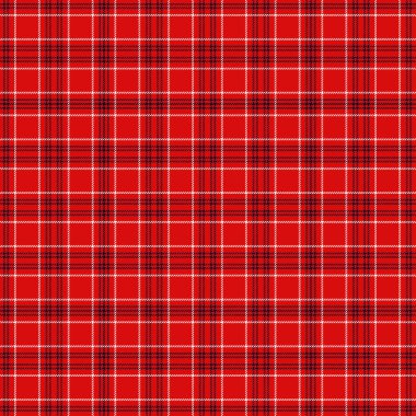 Tartan desenli arka plan. Ekose kumaş, masa örtüsü, kıyafet, gömlek, elbise, kağıt, yatak örtüsü, yorgan ve diğer tekstil ürünleri için kumaş. Vektör illüstrasyonu Eps 10
