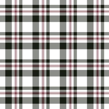Tartan desenli arka plan. Ekose kumaş, masa örtüsü, kıyafet, gömlek, elbise, kağıt, yatak örtüsü, yorgan ve diğer tekstil ürünleri için kumaş. Vektör illüstrasyonu Eps 10