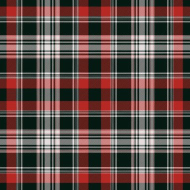 Tartan desenli arka plan. Ekose kumaş, masa örtüsü, kıyafet, gömlek, elbise, kağıt, yatak örtüsü, yorgan ve diğer tekstil ürünleri için kumaş. Vektör illüstrasyonu Eps 10