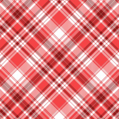 Tartan desenli arka plan. Ekose kumaş, masa örtüsü, kıyafet, gömlek, elbise, kağıt, yatak örtüsü, yorgan ve diğer tekstil ürünleri için kumaş. Vektör illüstrasyonu Eps 10