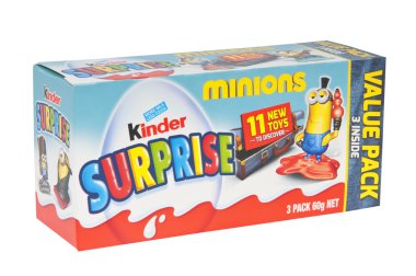 Packet of Kinder Surprise clipart