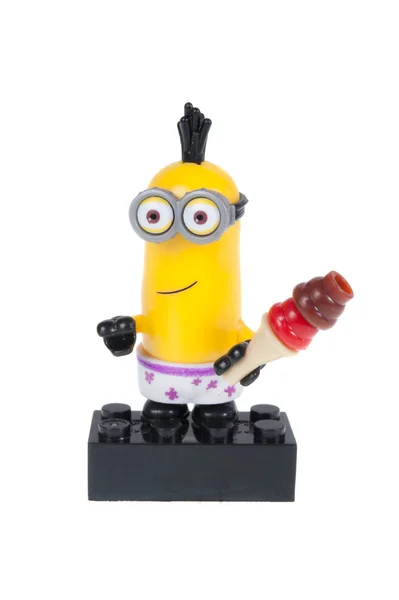 Minion Mega Bloks Figurine — Zdjęcie stockowe