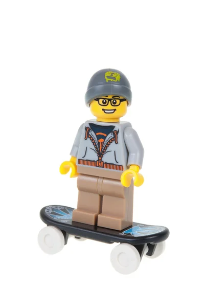 Street Skater Lego Series 4 Minifigure — ストック写真