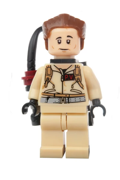 Peter Venkman Ghostbusters LEGO minifigurka — Zdjęcie stockowe