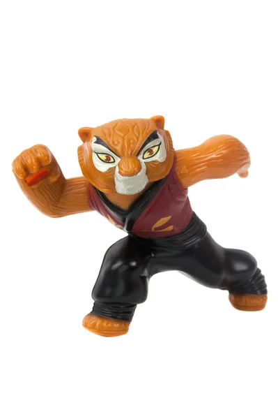 Master Tigress Kung Fu Panda 2011 Happy Meal Toy — Stock Photo, Image