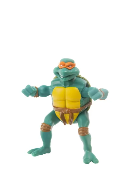 Michelangelo de Teenage Mutant Ninja Turtles Happy Meal Toy —  Fotos de Stock