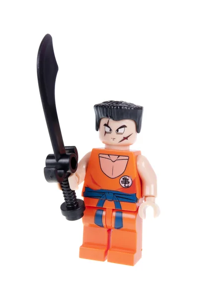 Yamcha Dragonball Z Custom Lego Minifigurka — Zdjęcie stockowe