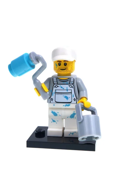 La serie decoradora 10 minifigura de Lego — Foto de Stock