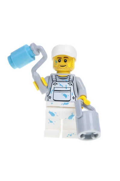 The Decorator Series 10 Lego Minifigure — Zdjęcie stockowe