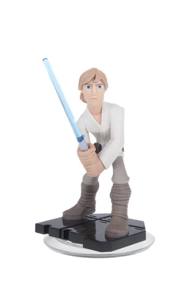 Luke Skywalker Disney Infinity 3.0 Figurine — Zdjęcie stockowe
