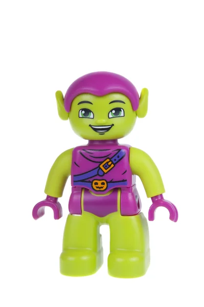 Green Goblin Lego Duplo Minifigure — Stok fotoğraf