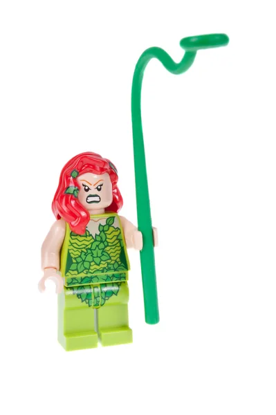 Poison Ivy Lego Minifigure — 스톡 사진