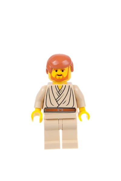 Obi Wan Kenobi Star Wars Lego Minifigura — Fotografia de Stock
