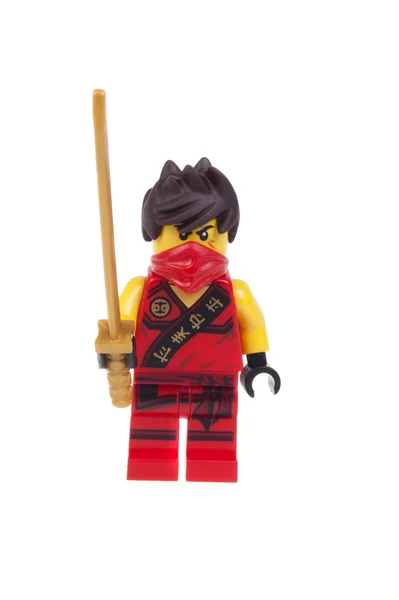 Kai smith ninjago lego minifigur — Stockfoto