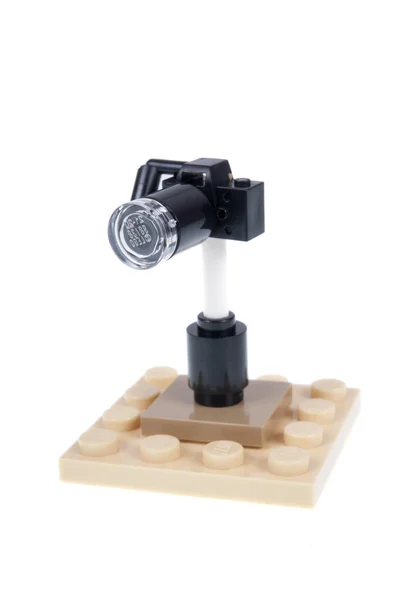 Lego Camera on a Tripod — Zdjęcie stockowe