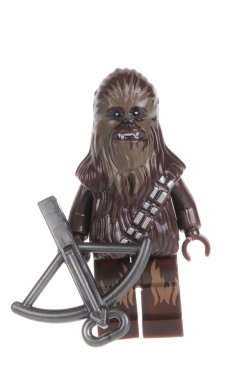 Old Chewbacca Force Awakens Lego Minifigure clipart