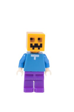 Pumpkin Minecraft Minifigure
