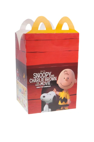 Il film di arachidi McDonalds Happy Meal — Foto Stock