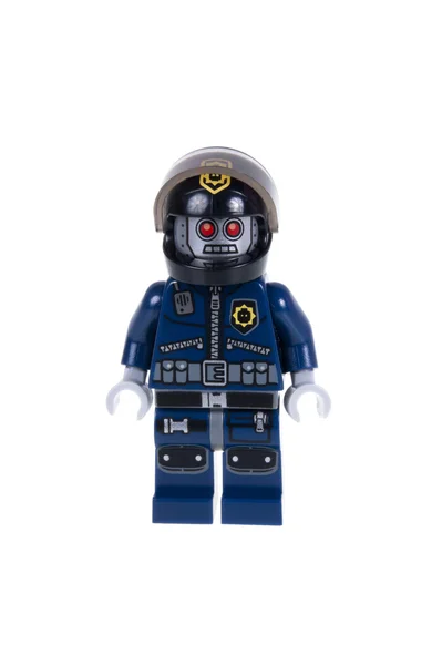 Робо SWAT Lego Minifigure — стоковое фото