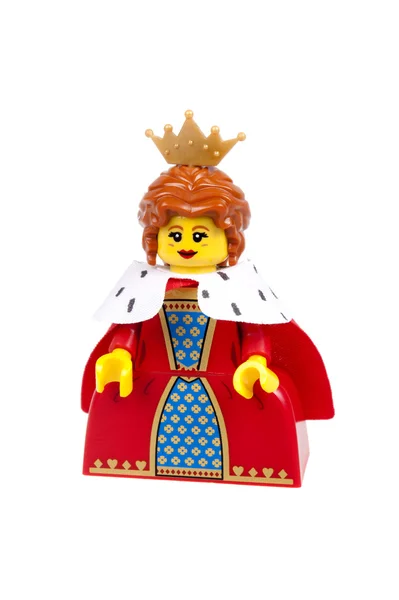 Königin Lego Serie 15 Minifigur — Stockfoto