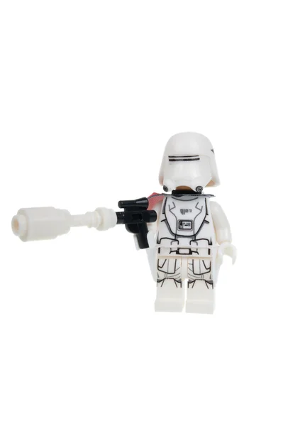 First Order Snowtrooper Force Awakens Lego Minifigure — Stock Photo, Image