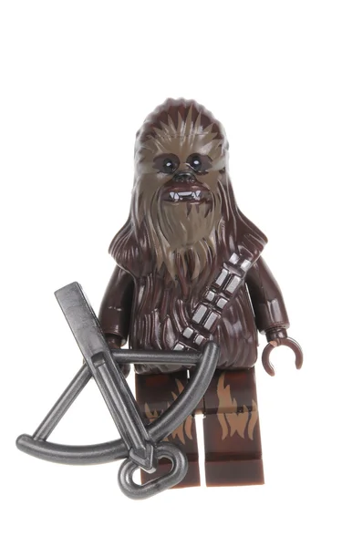 Old Chewbacca Force Awakens Lego Minifigure — Zdjęcie stockowe