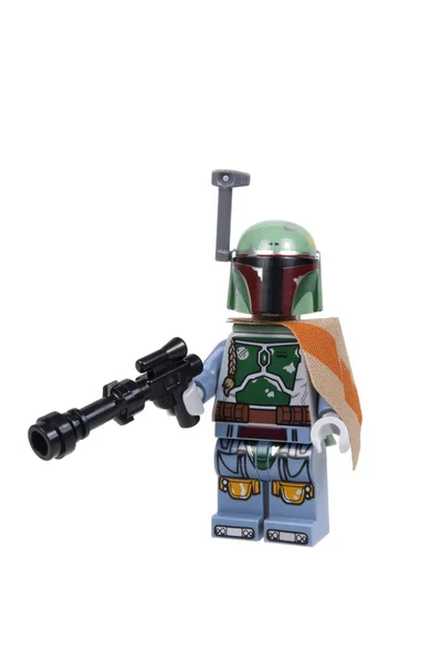 Boba fett lego minifigur — Stockfoto