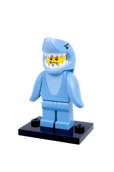 Tubarão Terno Guy Lego Minifigure — Fotografia de Stock