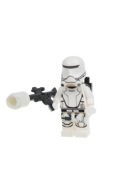 First Order Flametrooper Force Awakens Lego Minifigure — Zdjęcie stockowe