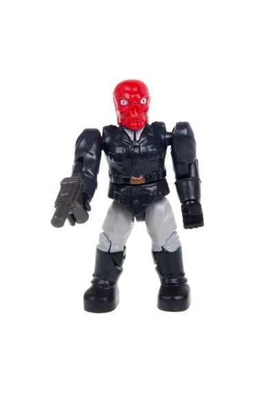 Red Skull Mega Bloks Figurine — 스톡 사진