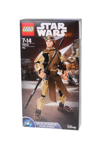 Rey Buildable Figure Lego Kit 75113 — 图库照片