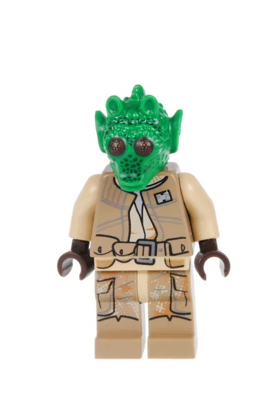 Star Wars Rodian Rebel Soldier LEGO minifigur — Stockfoto