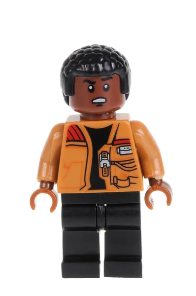 Финн Force Awakens Lego Minifigure — стоковое фото