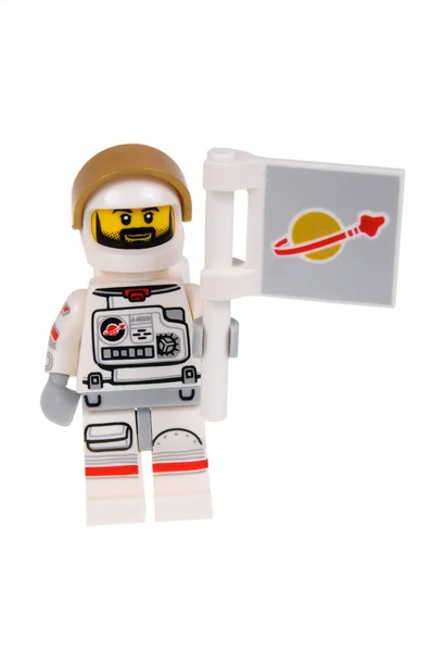 Astronauta Lego Serie 15 Minifigure — Foto Stock