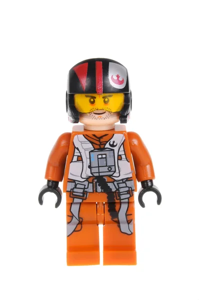 Poe Dameron force Awakens Lego Minifigure Photo De Stock